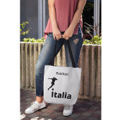 サッカーイタリア、カスタマイズ可能 トートバッグ