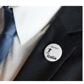 サッカーイタリア、カスタマイズ可能 缶バッジ