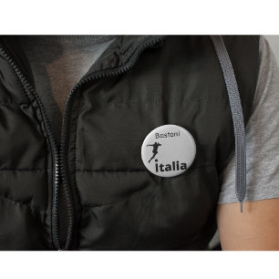 サッカーイタリア、カスタマイズ可能 缶バッジ