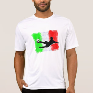 サッカーイタリア Tシャツ