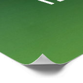 サッカーイベントロゴを追加 ポスター (角)