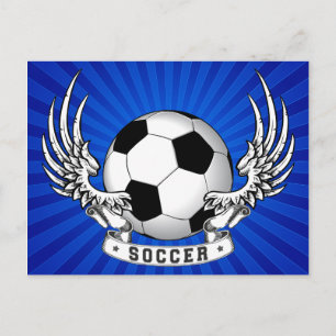 サッカーウイングポストカード ポストカード