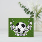 サッカーウイングポストカード ポストカード (スタンド正面)