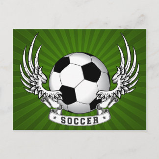 サッカーウイングポストカード ポストカード