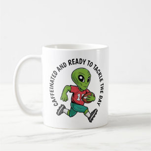 サッカーエイリアン コーヒーマグカップ