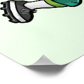 サッカーエイリアン ポスター (角)