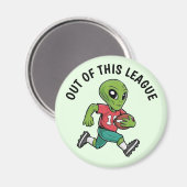 サッカーエイリアン マグネット (正面/裏面)