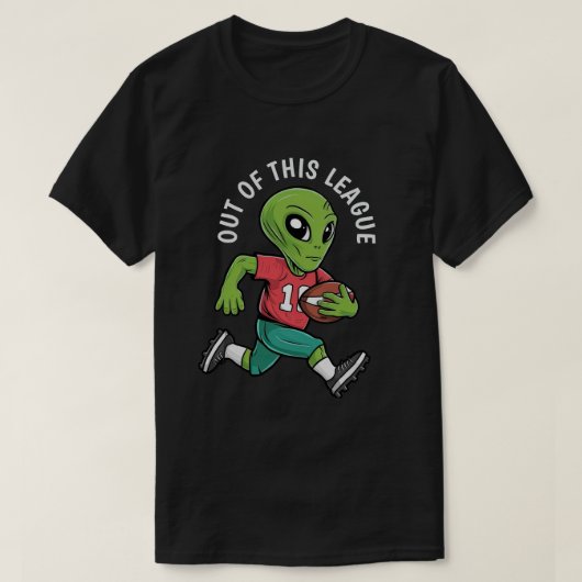 サッカーエイリアン Tシャツ (デザイン正面)