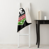 サッカーカスタマイズADD文字Varsityチームプレーヤー シェルパブランケット (インサイチュ)