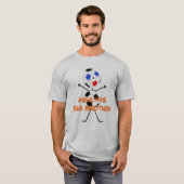 サッカーカスタムのビッグブラザー Tシャツ (正面フル)