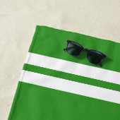 サッカーカスタムの子供 ビーチタオル (インサイチュ)