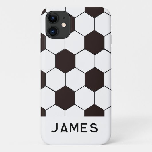サッカーカスタムサッカー選手の誕生日 Case-Mate iPhoneケース (裏面)