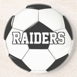 サッカーカスタムチーム、選手の名前または文字スポーツ コースター