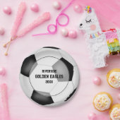 サッカーカスタムパーティースポーツ宴会紙プレート ペーパープレート (パーティー)