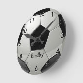 サッカーカスタムボールのラウンドクロック ラウンド壁時計 (傾斜)