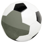 サッカーカスタムボール – Horizontal Split Moss Green サッカーボール (3/4)