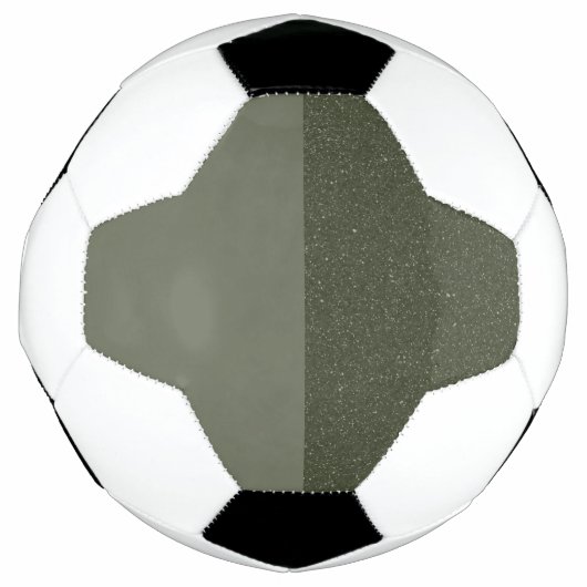 サッカーカスタムボール – Vertical Split Moss Green サッカーボール (正面)