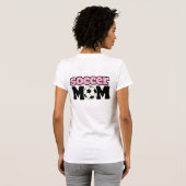 サッカーカスタムママNrそれが私の女の子 Tシャツ (裏面フル)