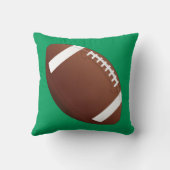 サッカーカスタム選手の選手/チーム名または文字 クッション (裏面)