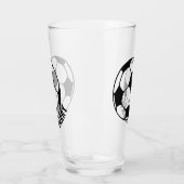 サッカーカスタム タンブラーグラス (左)