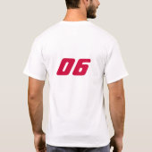 サッカーカナダ Tシャツ (裏面)