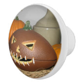 サッカーカボチャ セラミックノブ (右)