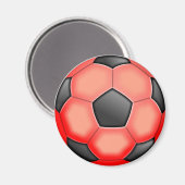 サッカーカラフルボール マグネット (正面/裏面)