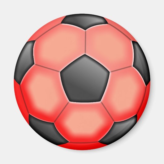 サッカーカラフルボール マグネット (正面)
