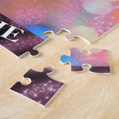 サッカーガールズプラムスパークルカラーブラスト ジグソーパズル (側面)