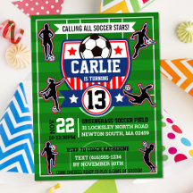 サッカーガールズ フットボール場 誕生日パーティー