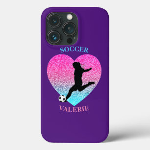 サッカーガール輝く iPhone 13 PROケース