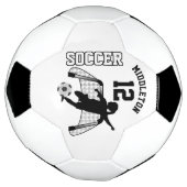 サッカーガール サッカーボール (回転)