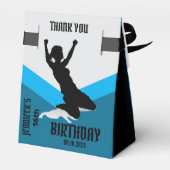 サッカーガール，サッカー選手ギフト，誕生日 フェイバーボックス (裏面サイド)