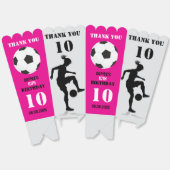 サッカーガール、サッカー選手ギフト、誕生日Favo フェイバーボックス (見開き)