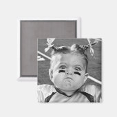 サッカーガール マグネット (正面/裏面)