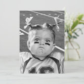 サッカーガール 招待状 (スタンド正面)