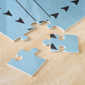 サッカーキッカーが点を結ぶ ジグソーパズル (側面)