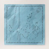 サッカーキッカーが点を結ぶ ジグソーパズル (横)