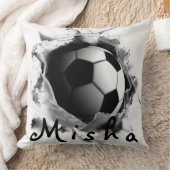 サッカーキック クッション (ブランケット)