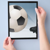 サッカーキック チラシ (手)