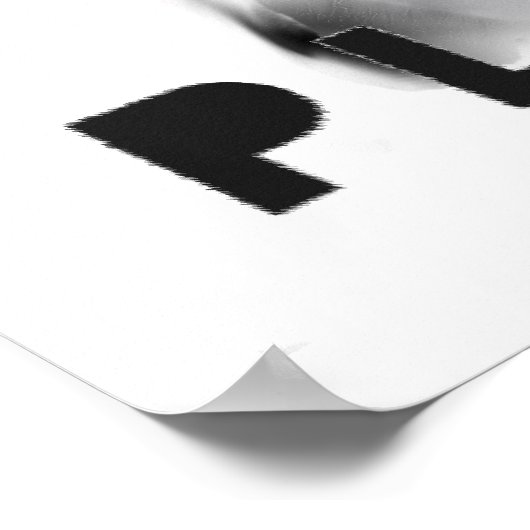 サッカーキック ポスター (角)