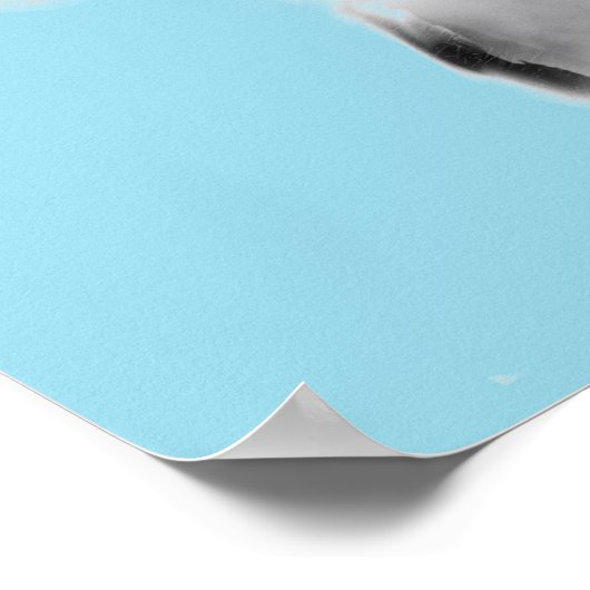 サッカーキック ポスター (角)