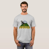 サッカーキック Tシャツ (正面フル)