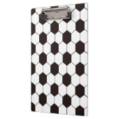 サッカーキッズサッカーパターンサッカーの誕生日 クリップボード (左)