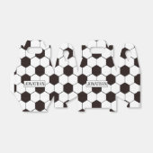 サッカーキッズサッカーパターンサッカーの誕生日 フェイバーボックス (折り畳みなし)
