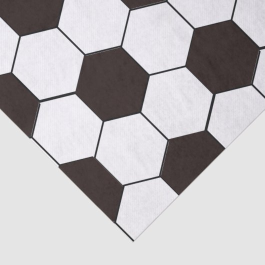 サッカーキッズサッカーパターンサッカーの誕生日 薄葉紙 (詳細)