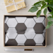 サッカーキッズサッカーパターンサッカーの誕生日 薄葉紙 (ギフト)