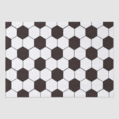 サッカーキッズサッカーパターンサッカーの誕生日 薄葉紙 (正面)