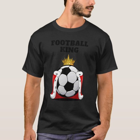 サッカーキングボーイズMESメンズサッカー Tシャツ (正面)