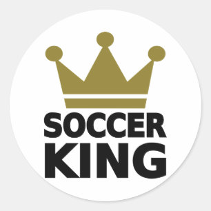 サッカーキング ラウンドシール